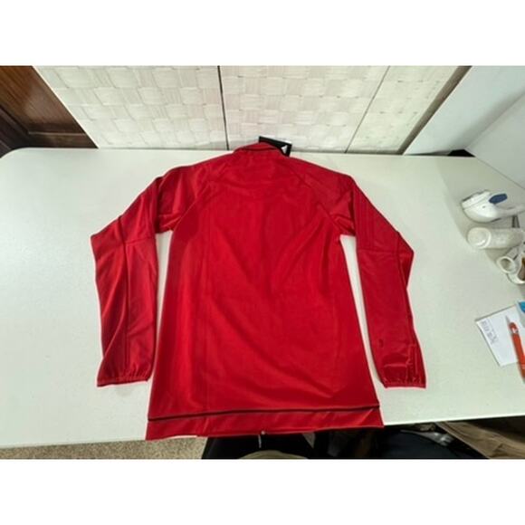 NWT!! "ADIDAS" Zip Up Jacket SPOT ON SLEEVE SZ S MEN'S T Bays Soccer FINAL SALE! - Picture 15 of 16